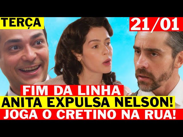 "GAROTA DO MOMENTO" ANITA HUMILHA NELSON E EXPULSA O SEM VERGONHA DE CASA!