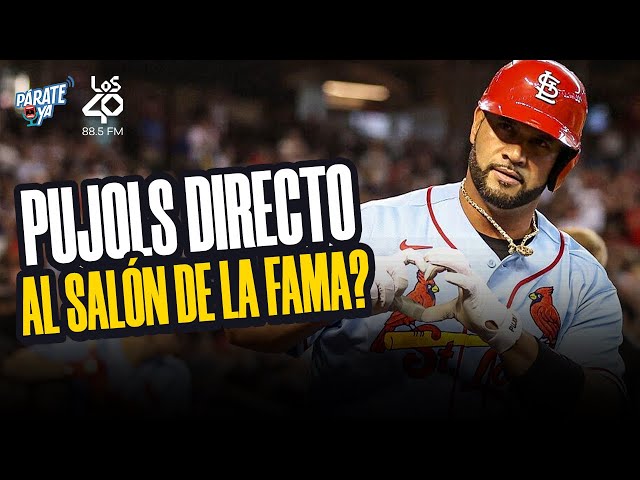 ¿PUJOLS ENTRARÁ DIRECTO AL SALÓN DE LA FAMA?