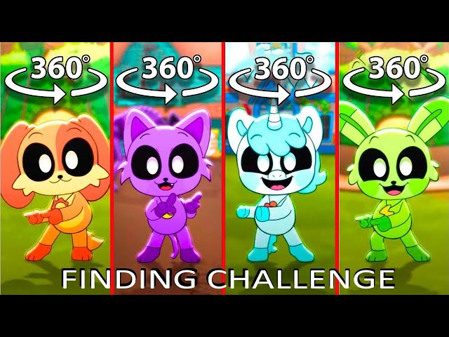 Smiling Critters DANCING in 360 VR Finding Challenge  Poppy playtime 3