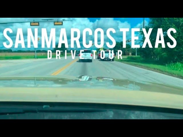 [Short Version] Driving San Marcos City, TEXAS || USA ||