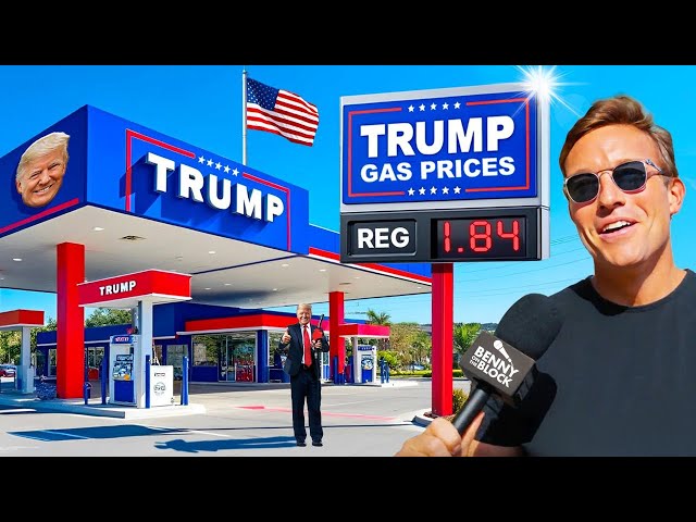 I Built A Trump Gas Station And Charged $1.84 Per Gallon | What Happened Next is INSANE...