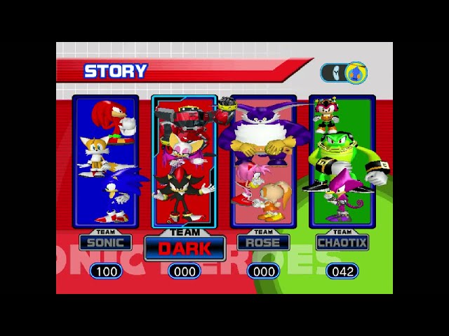 Sonic Heroes Team Select Chant (ENG/JP Comparison)