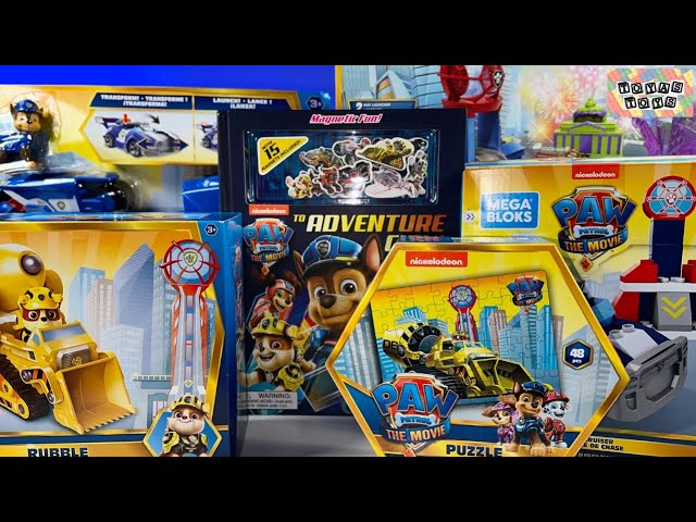 Paw Patrol The Movie Collection Unboxing Review | Marshall Toy Truck Track Set