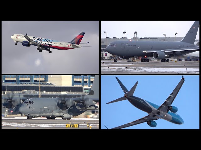 MSP | 33 Minutes Early March 2022 Planespotting Compilation!