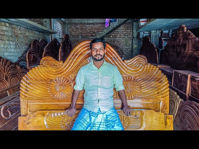 box khat | palong khat | King size bed | designing bed | beautiful design | furniture market