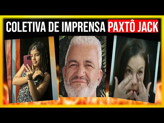 Coletiva de imprensa PAXTÔ JACK delegada até se emociou