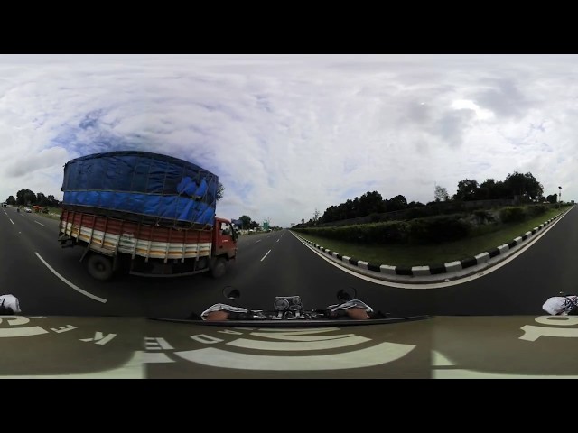 Motorbike Trip (360 video) - Vadodara to Ahmedabad