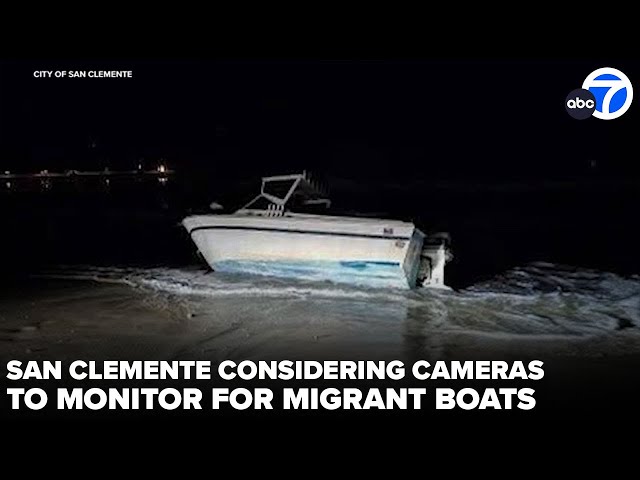 San Clemente considering cameras to monitor ocean for migrant boats