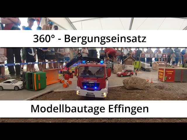 Bergungseinsatz - Modellbautage Effingen 2024