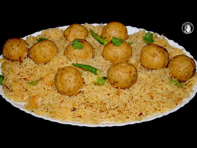 Kofta Pulao Recipe - How to make Kofta Pulao Rice by Kitchen With Amna