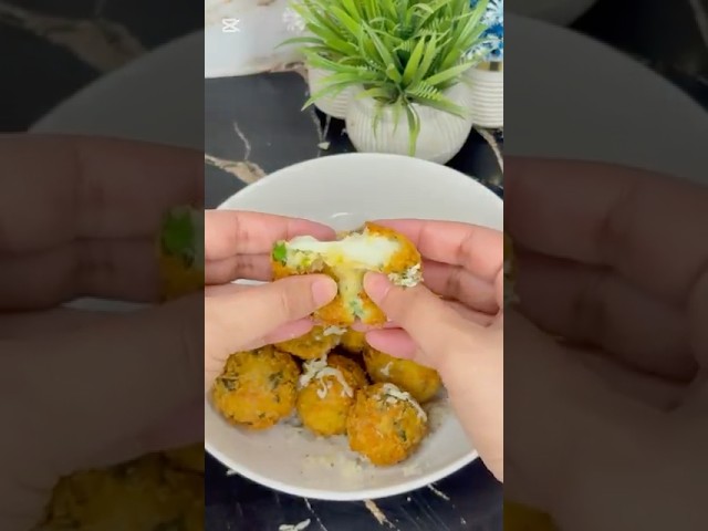 Crispy Potatoes Cheese Balls Recipe in Bio #food #cookingchannel #follow #subscribe