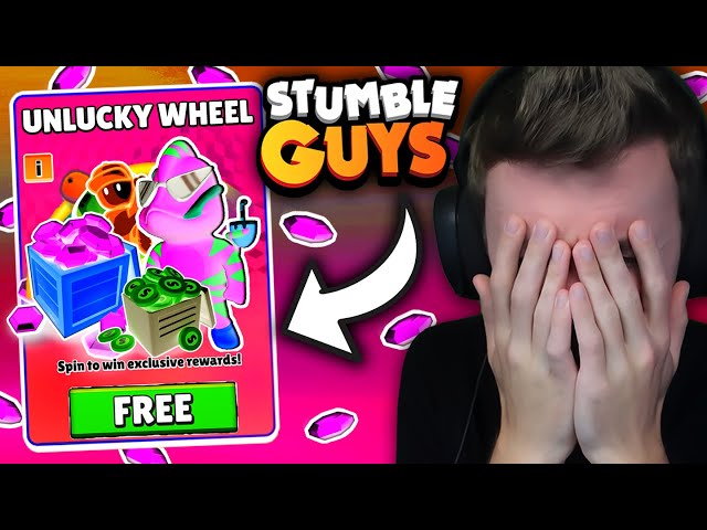 OPENING *25* UNLUCKY WHEELS IN STUMBLE GUYS!