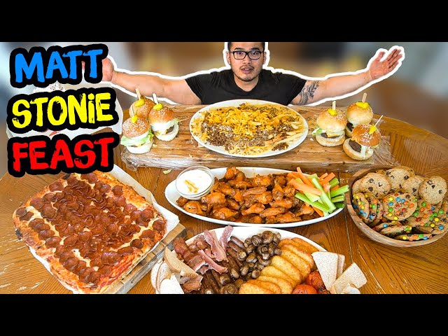 I cooked 5 of MATT STONIE Popular food video FEAST