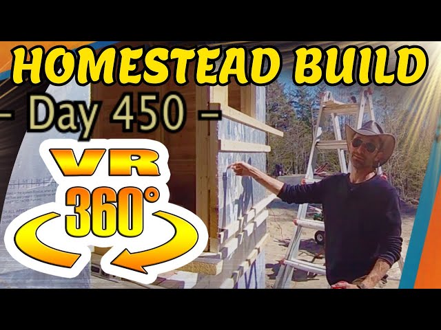 Homestead Building - Foam Insulation for the Mini House