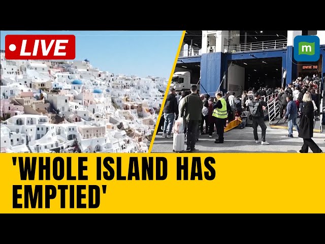 Santorini Earthquake Latest Updates Live | Santorini Like Never Before, Evacuated | N18G