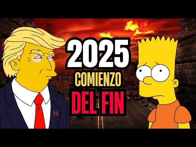 ¡Aterrador! Las Mejores Predicciones de Los Simpson para 2025 que YA Están Ocurriendo