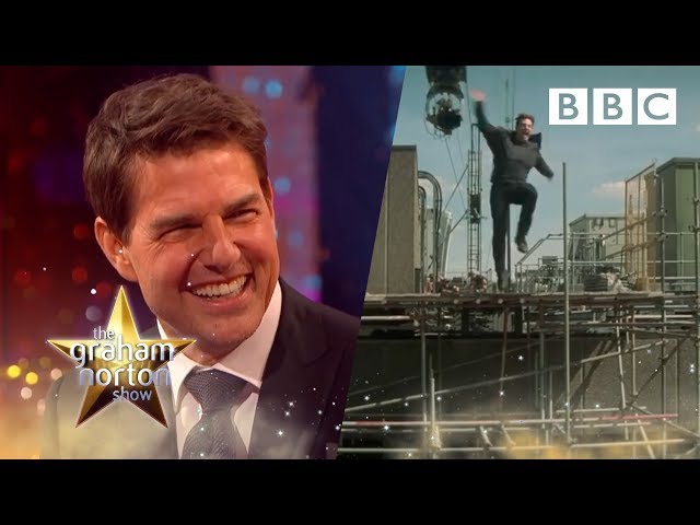 Footage of how Tom Cruise broke his ankle on set | The Graham Norton Show - BBC