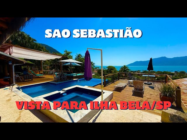 CONHEÇA SÃO SEBASTIÃO COM UMA VISTA MARAVILHOSA DE ILHABELA/SP