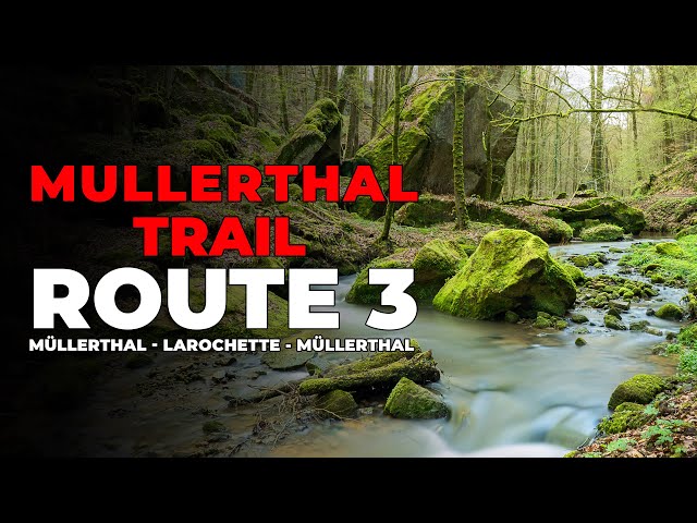 Mullerthal Trail ROUTE 3 | Hiking and Camping | 6 days Backpacking in Luxembourg | Route 1, 2 & 3