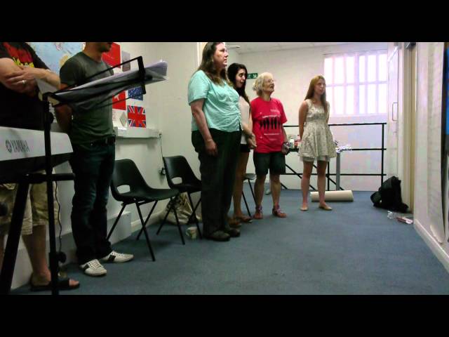 Harold Hill Complaints Choir: Rehearsal