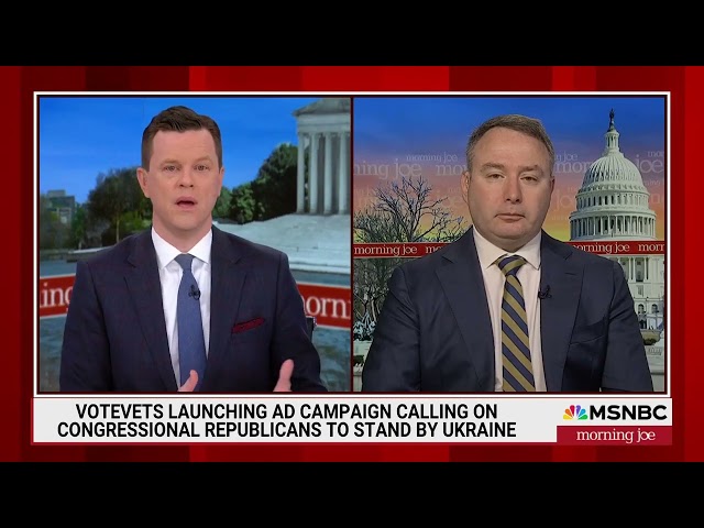 MORNING JOE - LTC (Ret.) Alexander Vindman Debuts New VoteVets Ukraine Ad and Urges Immediate Aid