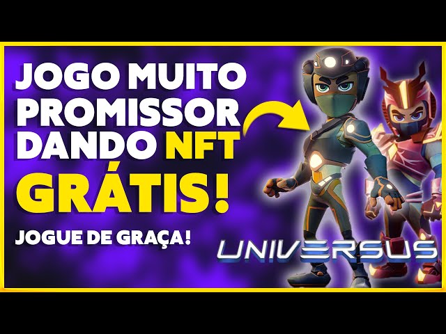 JOGO GIGANTE ESTÁ DANDO NFT GRÁTIS PARA VOCÊ JOGAR DE GRAÇA! SAIBA COMO - UNIVERSUS NFT