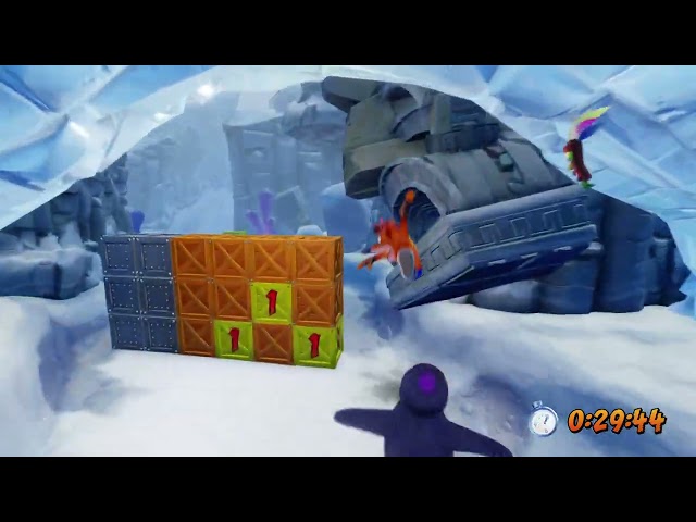 Crash Bandicoot 2 N. Sane Trilogy - Relic #02 Snow Go (Platinum) - 0:39,73