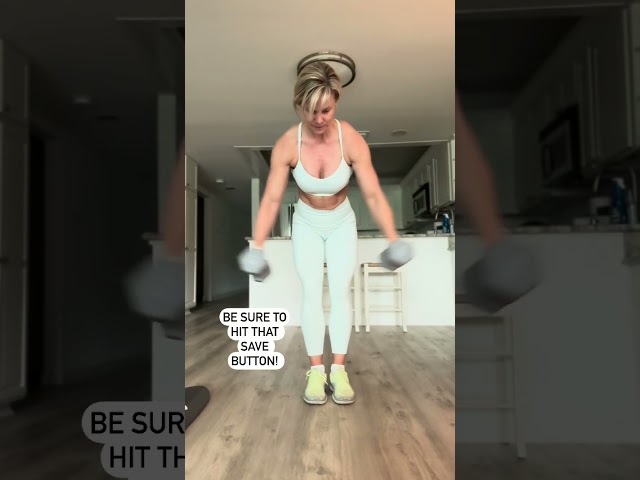 At home upper body workout