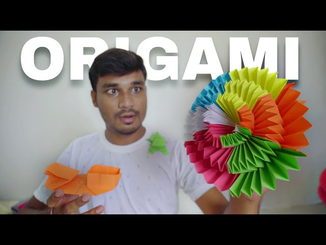 I Learned ORIGAMI with No Experience