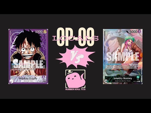 (OP09) OPTCG POV VOICEOVER: Pluffy vs Bonney! Galaxy Gaming Locals!