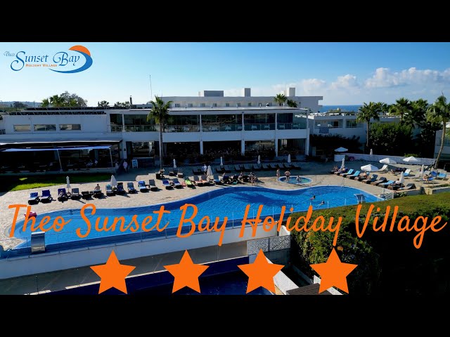 Theo Sunset Bay holiday village #walkingtour #4k #cyprus #hotelreview #paphos