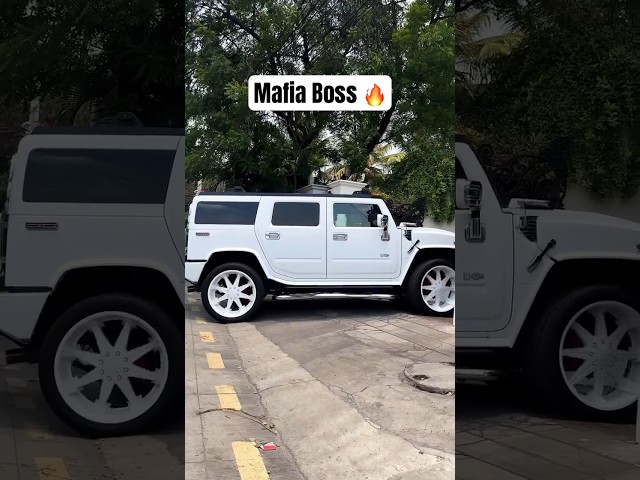 Mafia Boss Hummer H3 in India 🇮🇳 || #mafia  #hummer #hummerh3 #h3 #telangana #bangalore #india