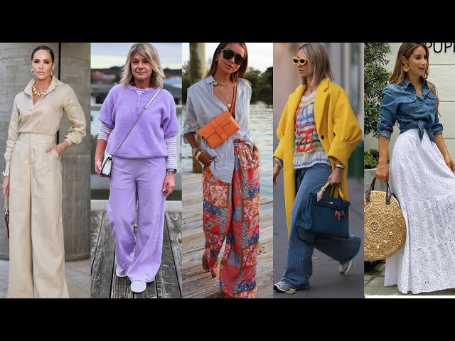 Natural Older Women OVER 50 60 70 |New Trends Fashion For Women |Autumn/ Winter|Fall Fashion 2024