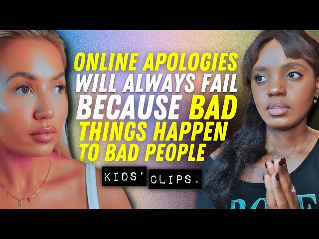 The YouTuber Apology [Can You Forgive A Stranger?] | KIDS' CLIPS