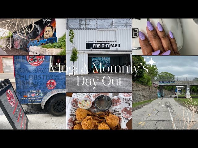 Vlog: Walking the Dequindre Cut & Food