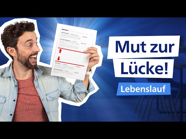 LEBENSLAUF: So geht's richtig! 🎯