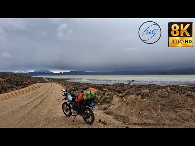 Lagunas de Salina Arequipa in 8K 360° VR – Breathtaking Salt Lagoon Motorbike Adventure