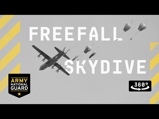 Army National Guard Freefall Skydive 360 - SRSC