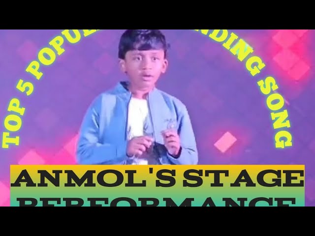 TOP 5 POPULAR TRENDING DANCE VIDEO OF 2024  // ANMOL'S STAGE PERFORMANCE #dance #compitition