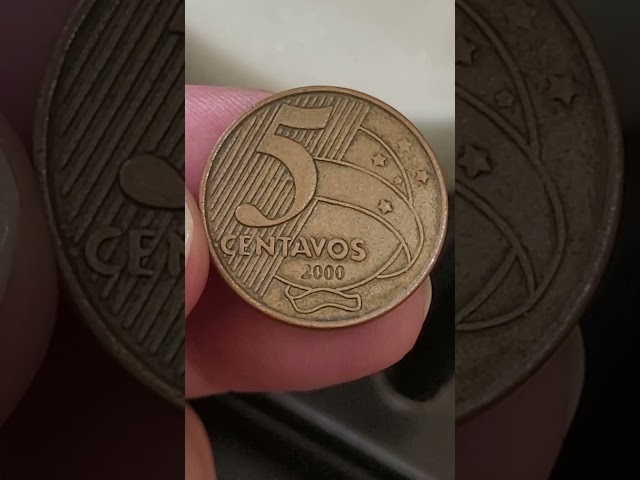 🔥 Moeda  cobiçada e valiosa 5 centavos 2000 valores atualizados 2025 ❗Quem tem se deu bem