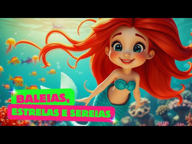 Baleias, Estrelas e Sereias | Desenho Infantil Animado - Música Infantil