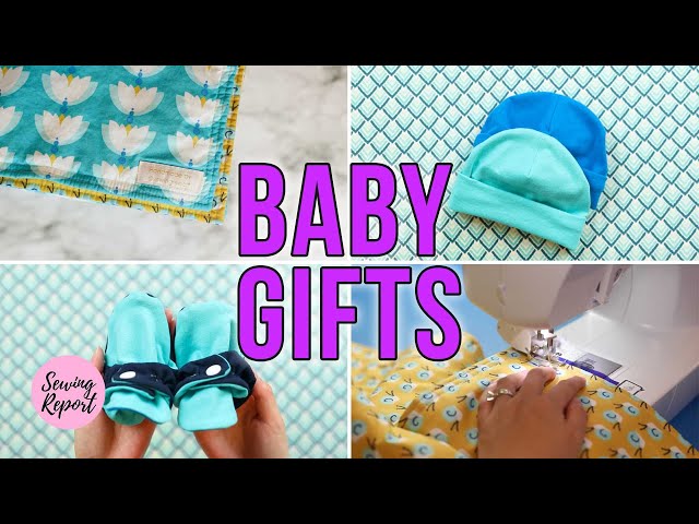 Easy Baby Gift Ideas 🍼 5 Free Sewing Patterns + Tutorials