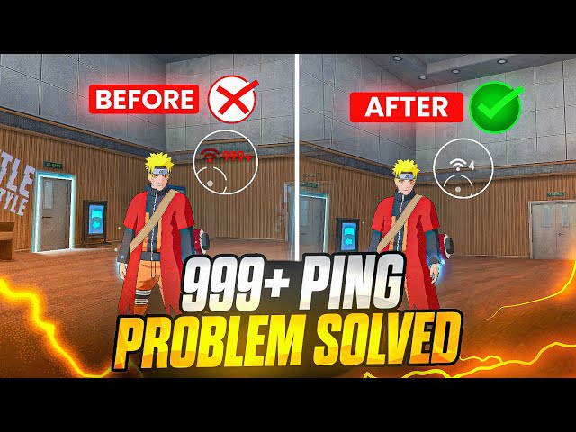 Free Fire Network Problem | Free Fire Ping Problem | FF Network Problem | FF Ping Problem 2025