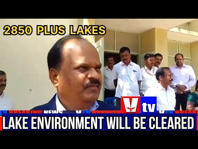 LAKE ENCROACHMENT TO BE CLEARED  : DC RAVI