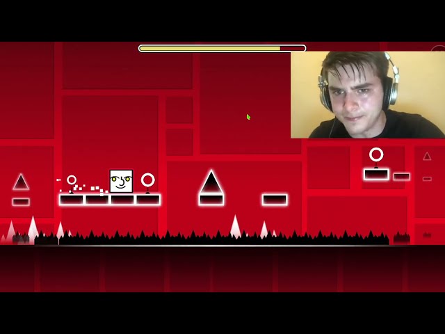 Sweaty and Tryhard players in Geometry dash be like (Noob to pro to God) | Geometry dash