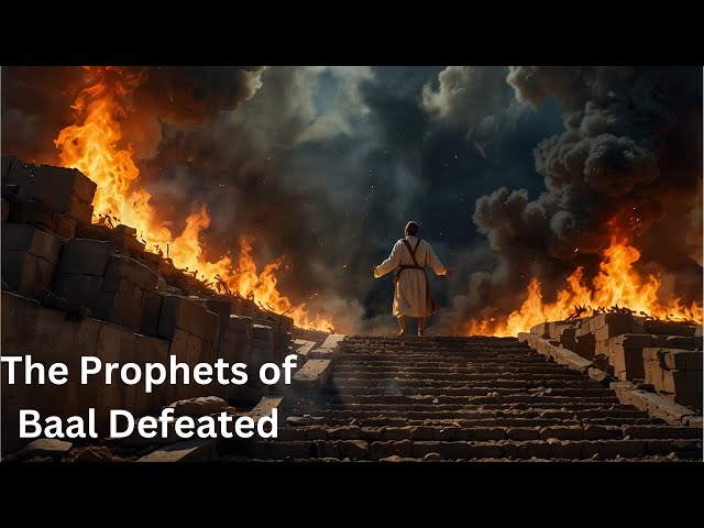 The Prophets of Baal Defeated I AI BIBLE ANIMATION