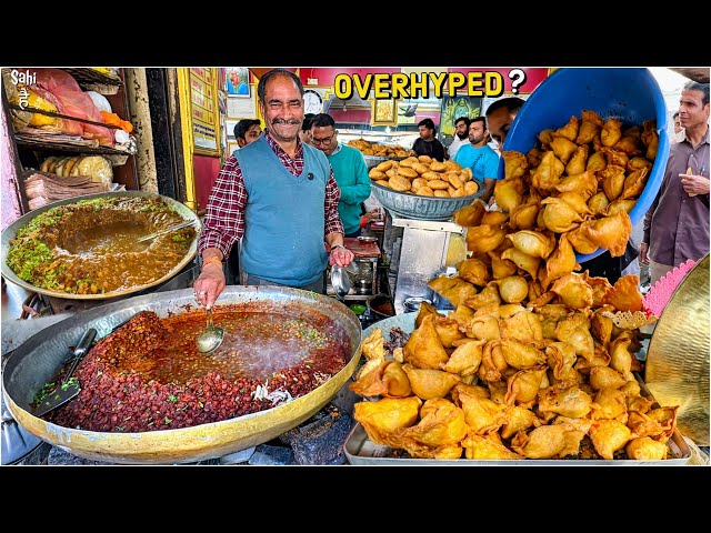 112-Years-Old Shimla Street Food India 😍 Flying Chole Bhature Samose