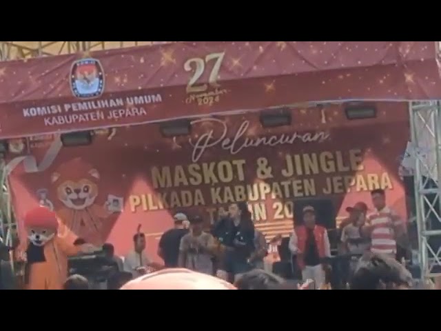 SANTRI PEKOK - JIHAN AUDY - ROMANSA Nyeeesss... Peluncuran MASKOT & JINGLE PILKADA KABUPATEN JEPARA