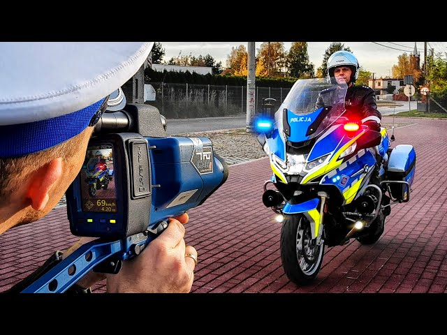 Traffic Officer Shows a Police Motorcycle and Talks About His Work