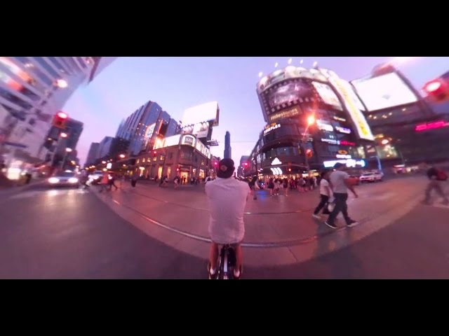 360 Downtown Toronto spin on Friday afternoon